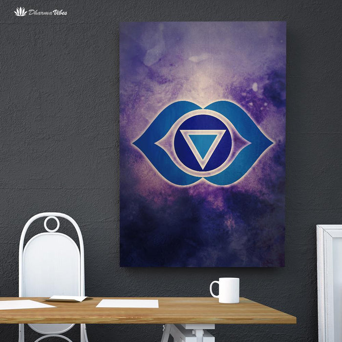 Ajna 6th Chakra by McAshe 1-Piece Canvas Art