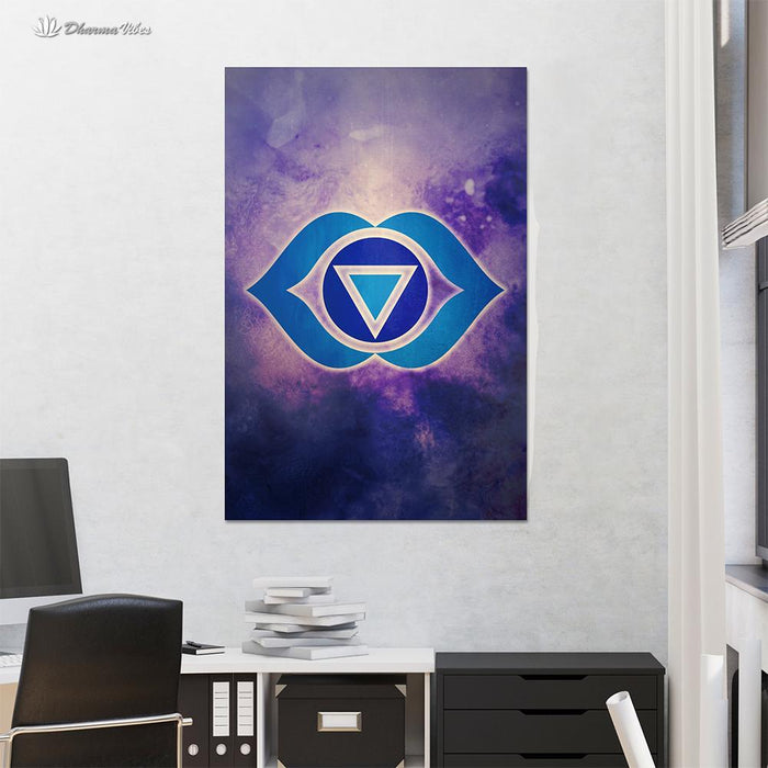 Ajna 6th Chakra by McAshe 1-Piece Canvas Art