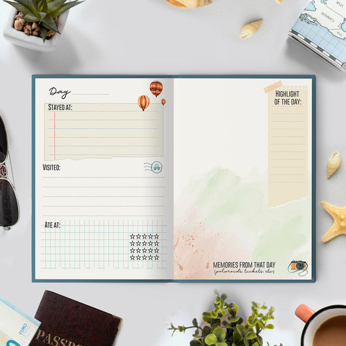 Amsterdam - Travel Journal for Short Journey (15 Days) Travel Journals June Trading