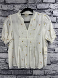 a.n.a. Floral Blouse