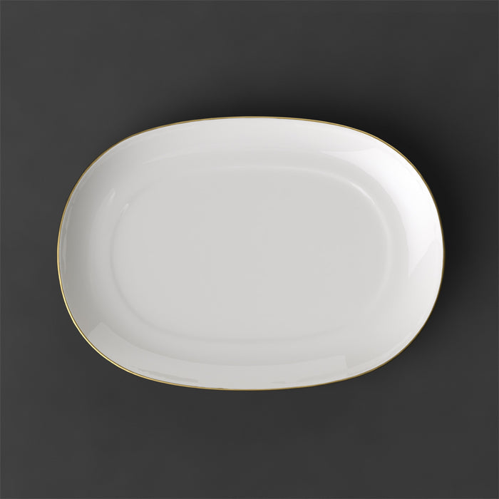 Anmut Gold Pickle Dish/Saucer Sauceboat 20 cm
