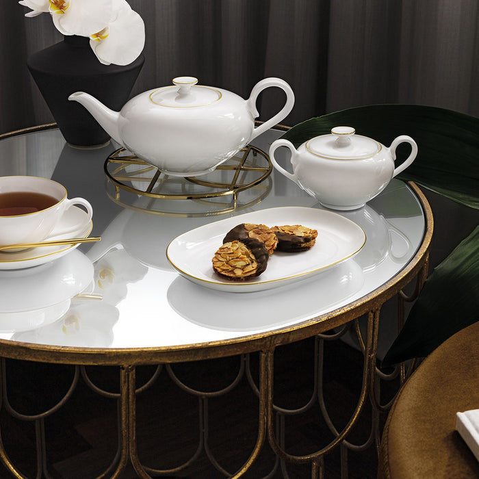 Anmut Gold Pickle Dish/Saucer Sauceboat 20 cm