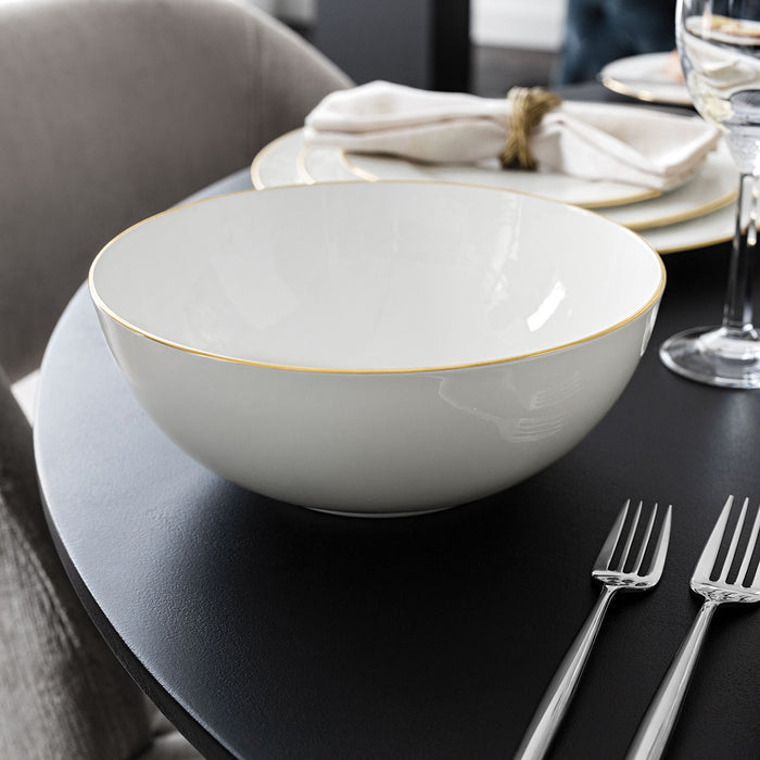 Anmut Gold Salad Bowl 23 cm