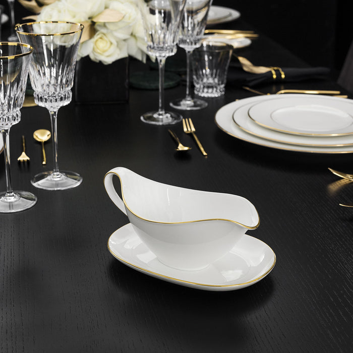 Anmut Gold Sauceboat Without Saucer 21 cm