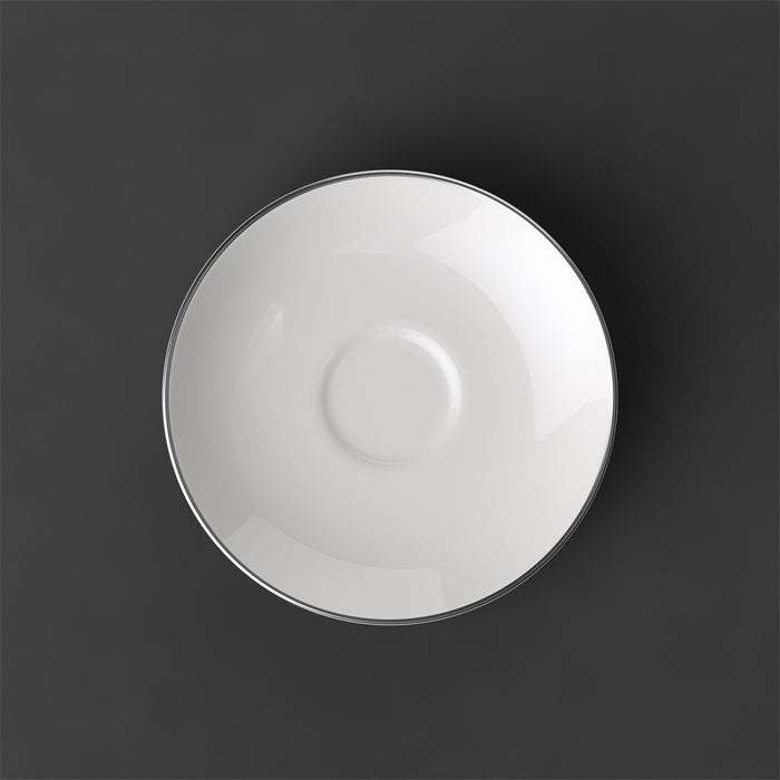 Anmut Platinum Saucer for Soup Cup 18 cm