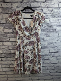 Ann Taylor Factory Mauve Floral Dress