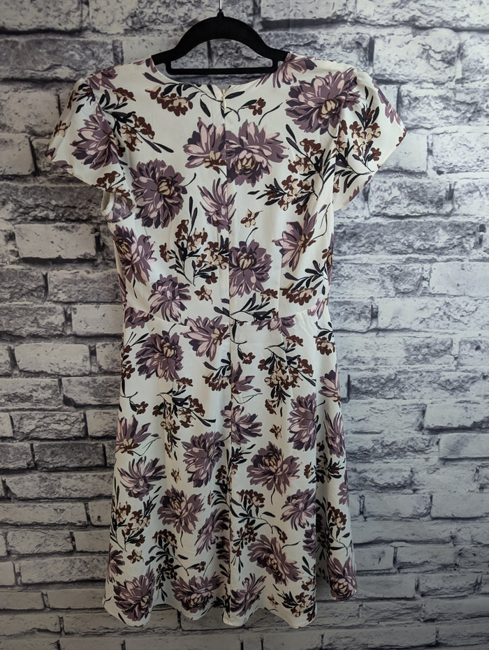 Ann Taylor Factory Mauve Floral Dress