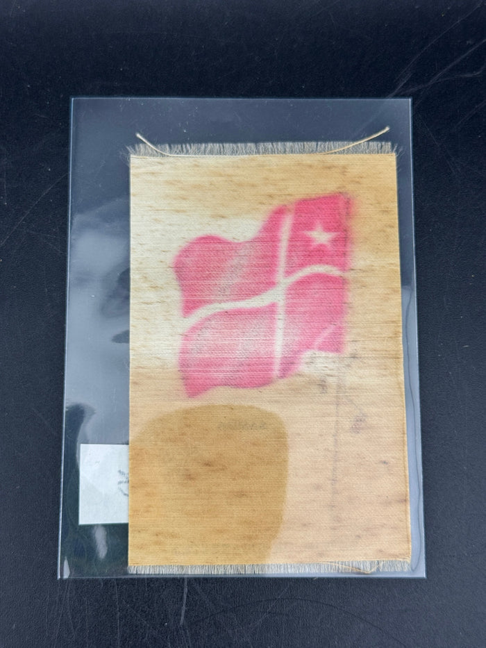 Antique Cigarette Silks, Flags, Lot of 5