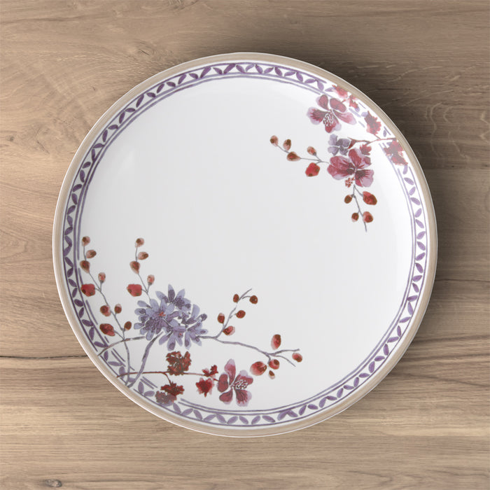Artesano Provencal Lavender Flat Plate-Floral 27 cm