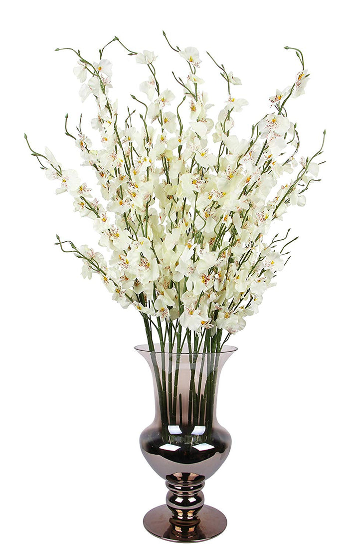 Artificial Orchids Flowers, 10 Pcs