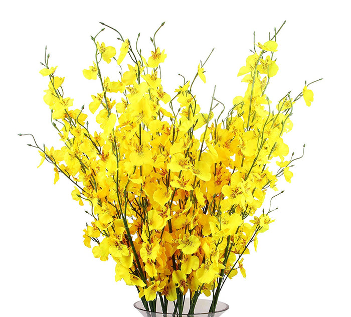 Artificial Orchids Flowers, 10 Pcs