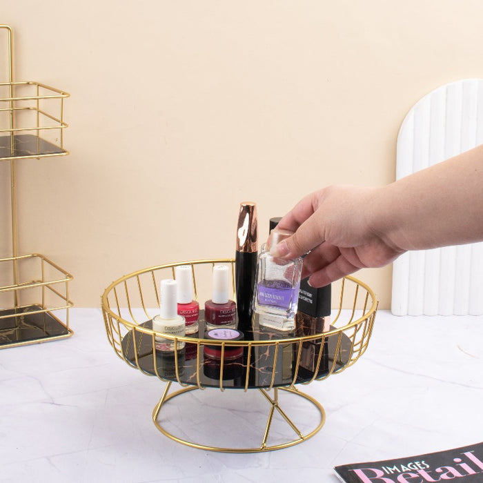 Artistic Ebony Organiser Centerpiece
