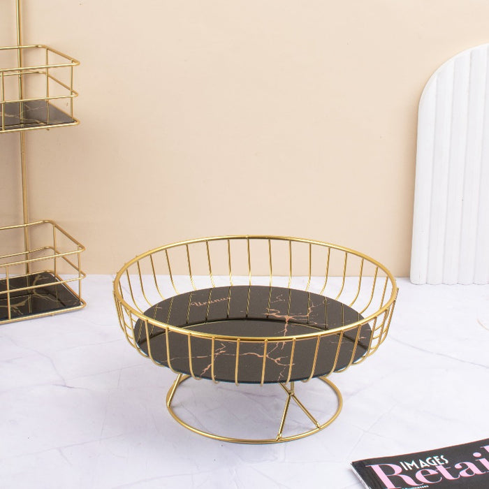 Artistic Ebony Organiser Centerpiece