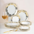 Aurulent Patchwork 18-Piece Plate Set