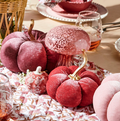 Autumn Blush Plush Pumpkins - Pine & Moss
