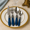 Azure Accent Regal 24-Piece Cutlery Set