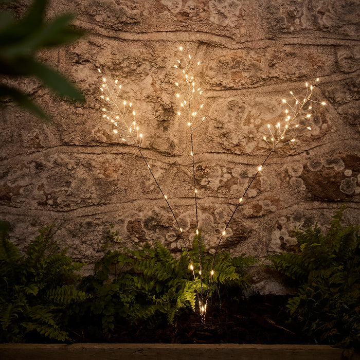 Bali Wavy Grass Solar Stake Light