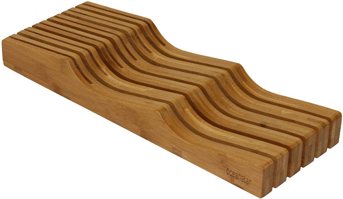 Bamboo Knife Organizer