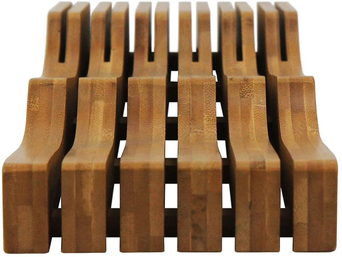 Bamboo Knife Organizer