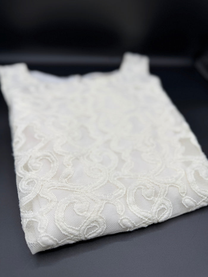 Banana Republic Ivory Lace Tank Top
