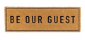 Be Our Guest, skinny door mat - Pine & Moss