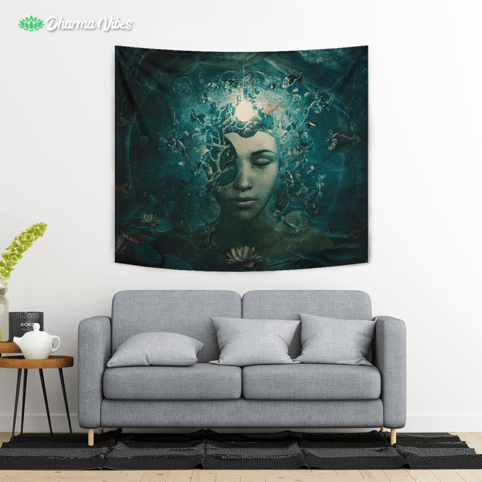 Beautiful and Broken by Cameron Gray Visionary Tapestry