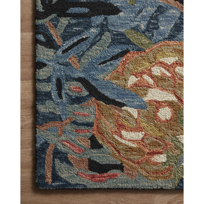 Belladonna Black Fiesta Area Rug - Rugs by Roo