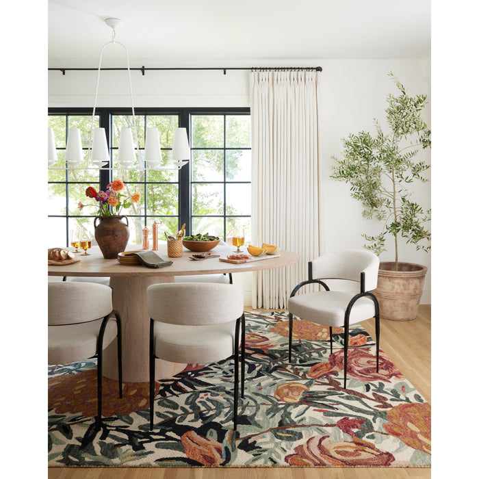 Belladonna Ivory Lagoon Area Rug - Rugs by Roo