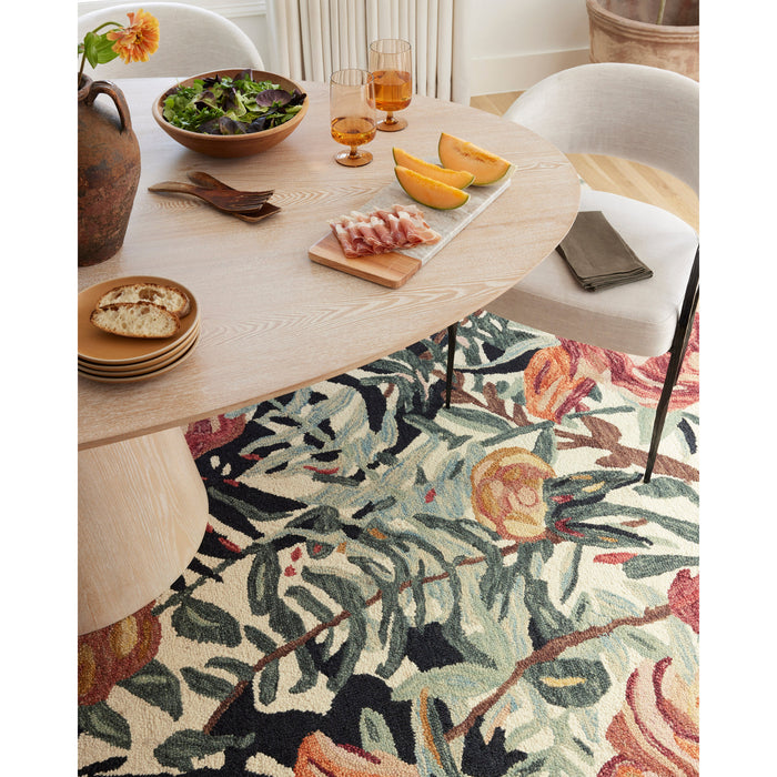 Belladonna Ivory Lagoon Area Rug - Rugs by Roo