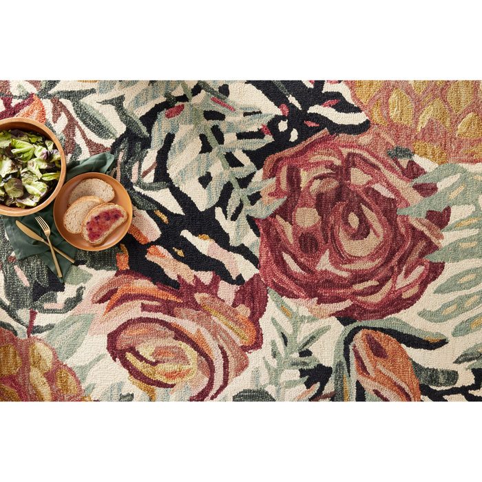 Belladonna Ivory Lagoon Area Rug - Rugs by Roo