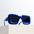 Berry Blue Funky Oversized Kids' Sunglasses
