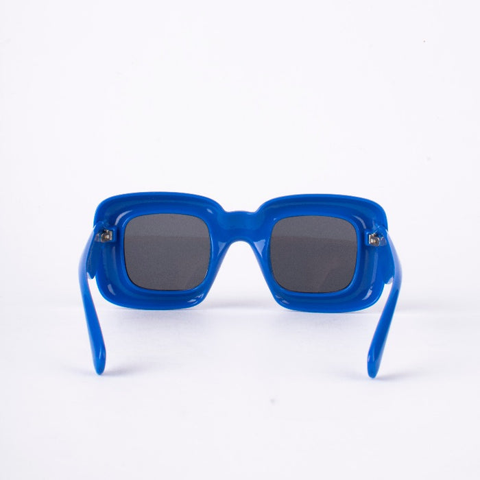 Berry Blue Funky Oversized Kids' Sunglasses