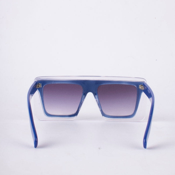 Blissful Blue Kids Oversized Wonder Shades
