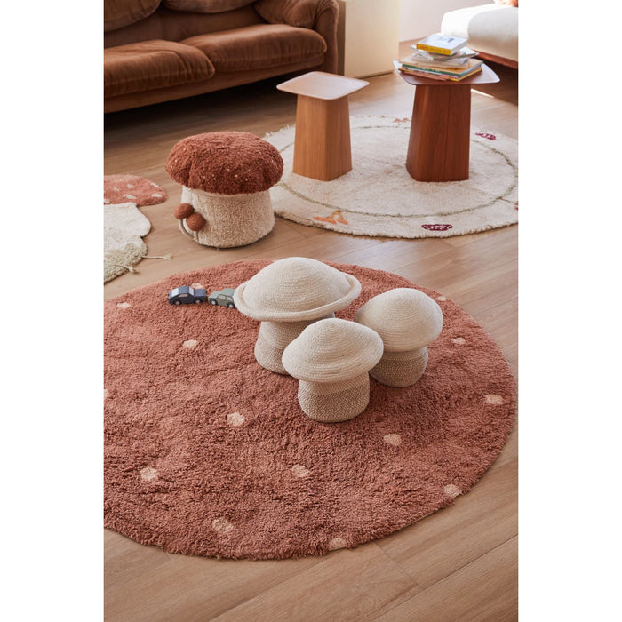 Boletus Pouf - Rugs by Roo