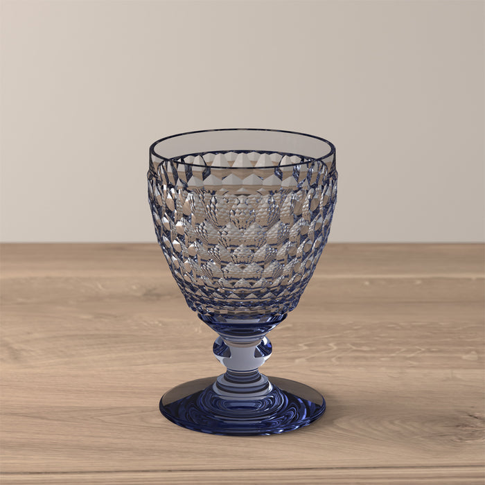 Boston Blue White Juice Goblet 120 ml - Set of 4