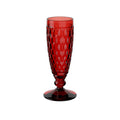 Boston Coloured Bubbly Drink Flute Red120 ml