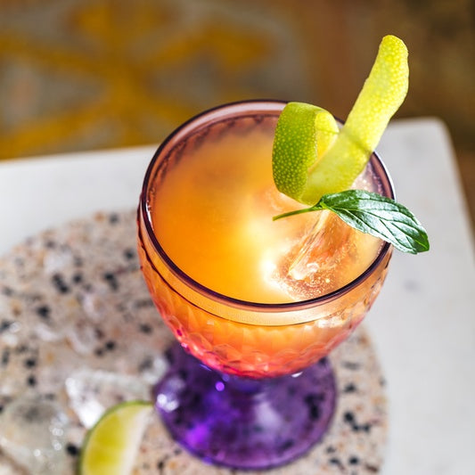Boston Lavender Juice Goblet 200 ml