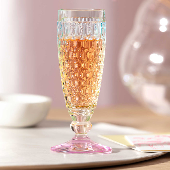 Boston Pearl Bubly Drink Glass 120 ml - Set of 4