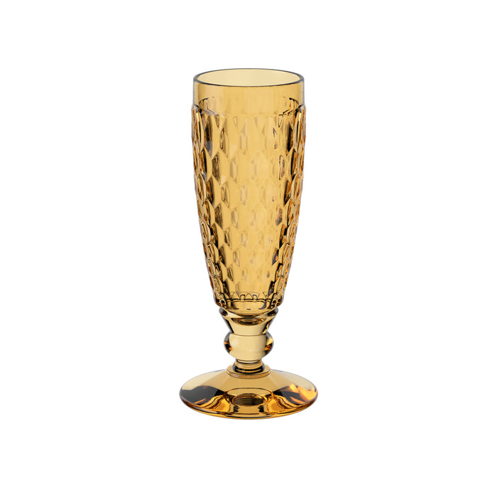 Boston Saffron Bubbly Drink Flute 120 ml - Set of 4