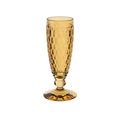 Boston Saffron Bubbly Drink Flute 120 ml - Set of 4