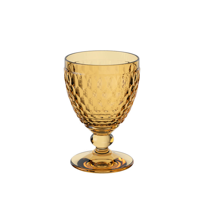 Boston Saffron Red Juice Goblet 200 ml - Set of 4