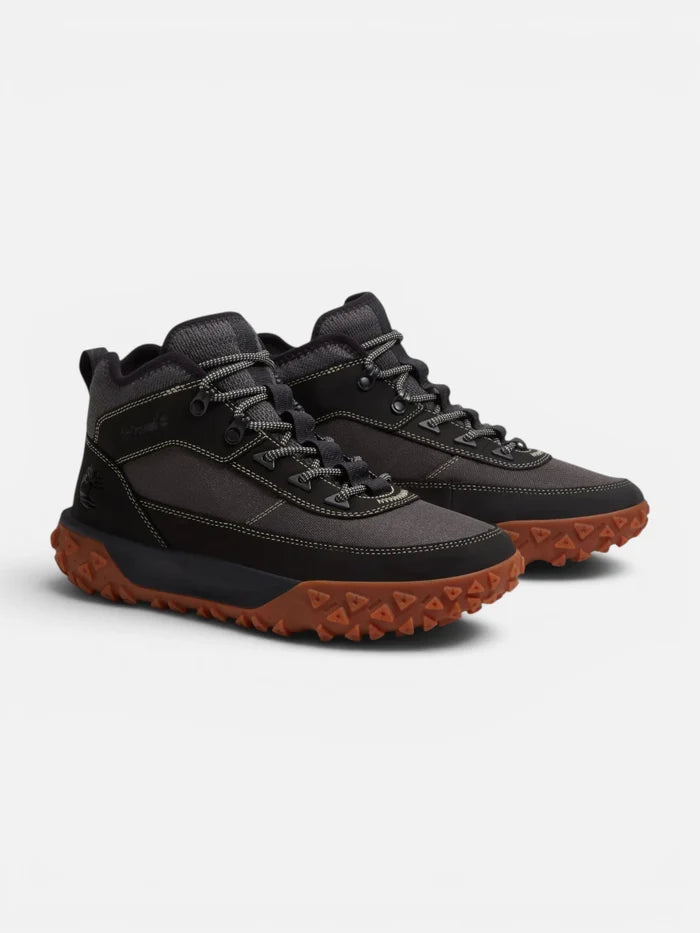 Botas Timberland Greenstride Motion 6 Mid Negro Gris Marrón