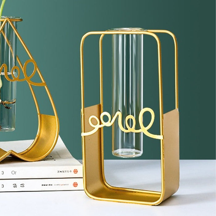 Boxy Test Tube Planter