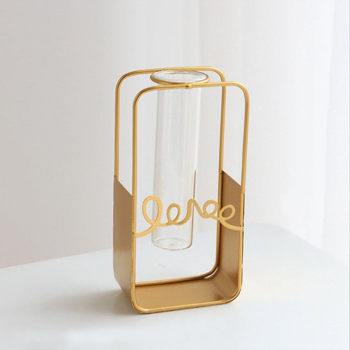 Boxy Test Tube Planter