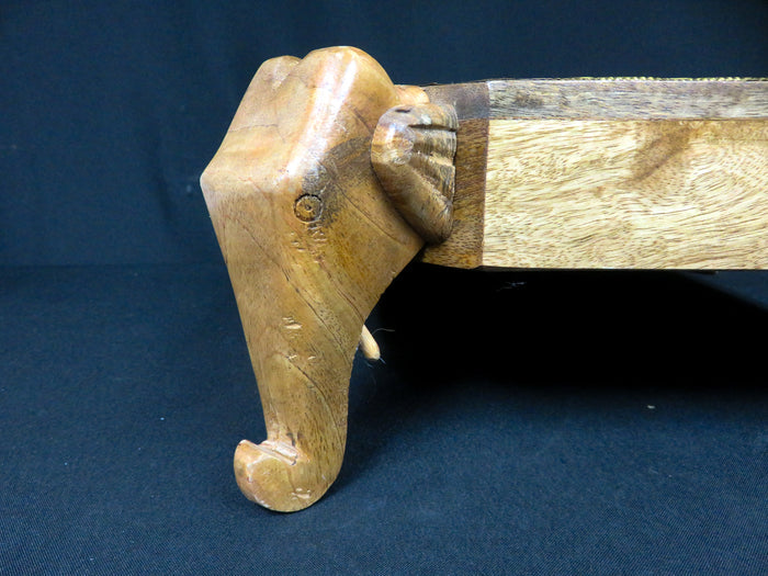 Brass Embossed Accented Stool