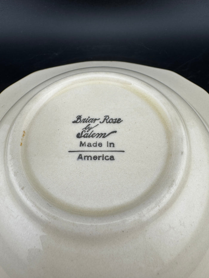 Briar Rose by Salem 5.5" Square Bowl