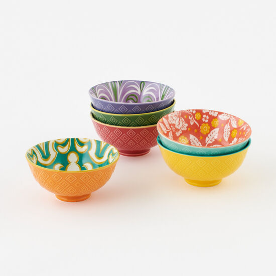 Bright Patterned Bowls