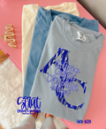 Brushstroke Silver Adams County Christian School T-Shirt or Long Sleeve
