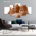 Buddha Guardian by BuddhArt 5-Piece Canvas