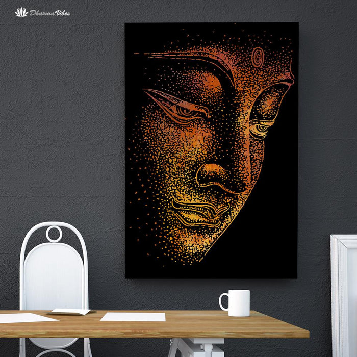 Buddha Illuminated by McAshe 1-Piece Canvas Art